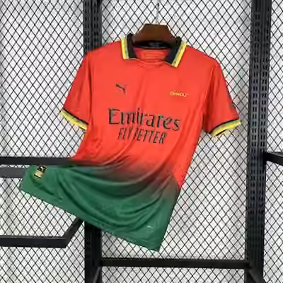 24/25 AC Milan Fourth Away Red S-4XL