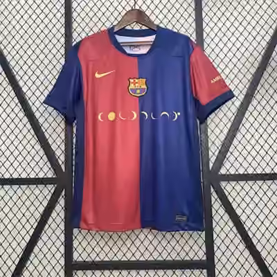 24/25 Barcelona Home Coldplay Band Joint Edition S-4XL — view 1