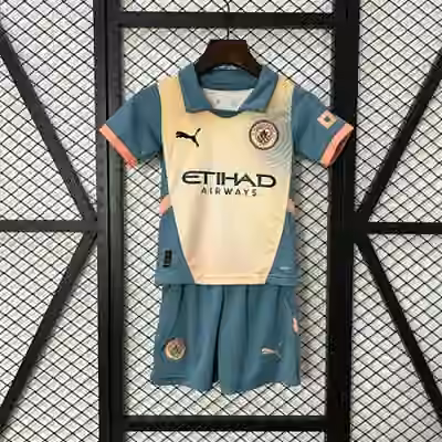 24/25 Manchester City Fourth Away Adult/Kid kits 16-28