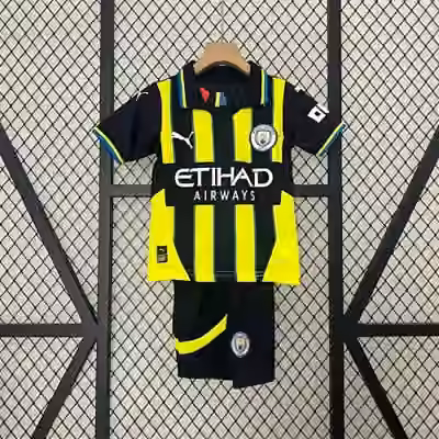24/25 Manchester City Away Adult/Kid kits10 Adult size：S/M/L/XL/2XL Kid size：16/18/20/22/24/26/28