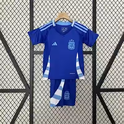 2024 Argentina Away Adult/Kid kits10 Adult size：S/M/L/XL/2XL Kid size：16/18/20/22/24/26/28