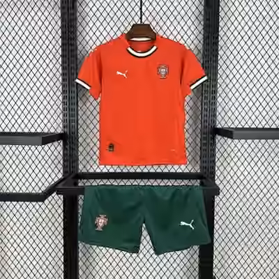 2025 Portugal Home Adult/Kid kits6 Adult size：S/M/L/XL/2XL Kid size：16/18/20/22/24/26/28