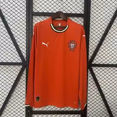 2025 Portugal Home Long sleeves S-3XL