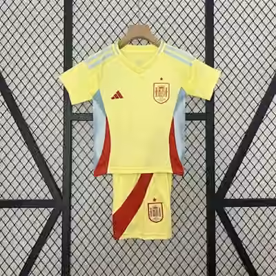 2024 Spain Away Adult/Kid kits9 Adult size：S/M/L/XL/2XL Kid size：16/18/20/22/24/26/28