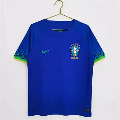 2022 Brazil Away Jersey （ Retro）S-2XL