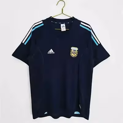 2002 Argentina Away Retro shirt S-2XL