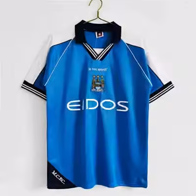 1999/01 Manchester City Home Retro shirt S-2XL