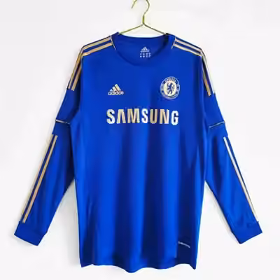 2012/13 Chelsea Home Long sleeves Retro shirt S-2XL