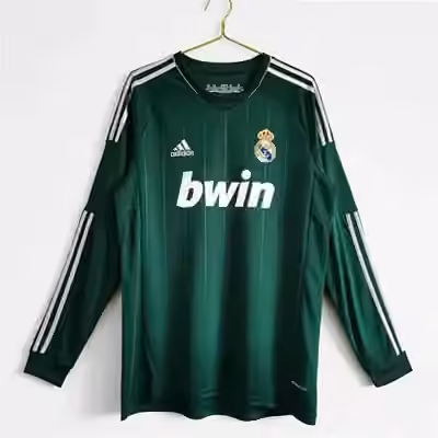 2012/13 Real Madrid Third Away Long sleeves Retro shirt S-2XL