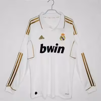 2011/12 Real Madrid Home Long sleeves Retro shirt S-2XL