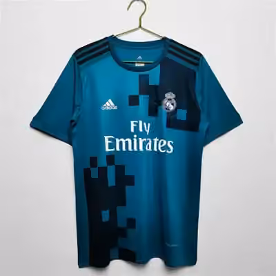 2017/18 Real Madrid Third Away Retro shirt S-2XL