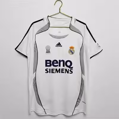 2006/07 Real Madrid Home Retro shirt S-2XL