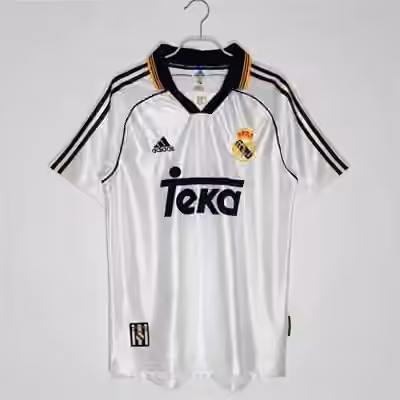 1998/00 Real Madrid Home Retro shirt S-2XL