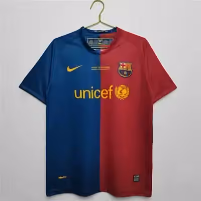 2008/09 Barcelona Home Retro shirt S-2XL