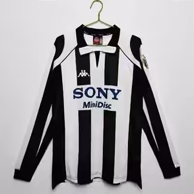 1997/98 Juventus Home Long sleeves Retro shirt S-2XL