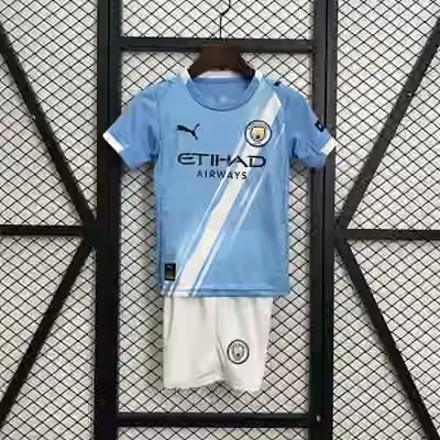 25/26 Manchester City Home Adult/Kid kits