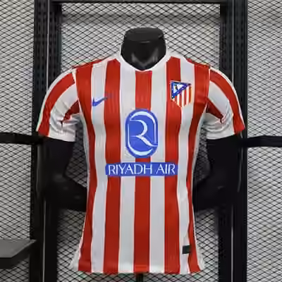 25/26 Atletico Madrid Home player version S-2XL