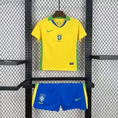 2025 Brazil Home Adult/Kid kits