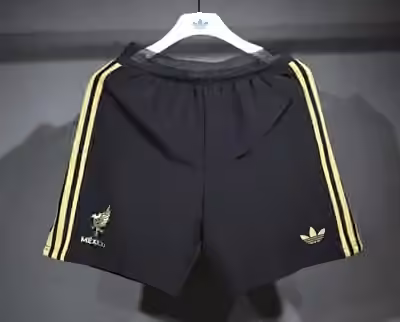 2025 Mexico Golden shorts Player version S-3XL