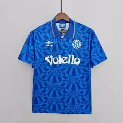 1991/93 Napoli Home Jersey（Retro）S-2XL
