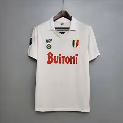 87-88 Napoli away white