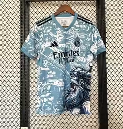 25-26 R MAD Blue And White Special Jersey — view 1