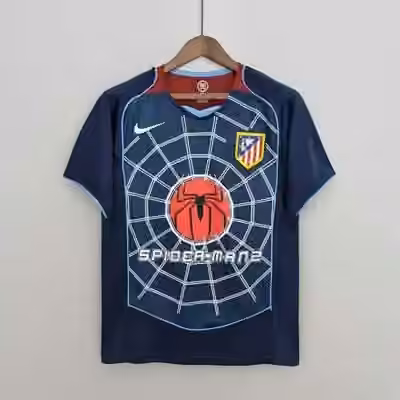2004/05 Atletico Madrid Away Jersey（Retro）S-2XL