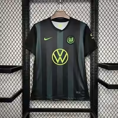 24-25 Wolfsburg away soccer jersey