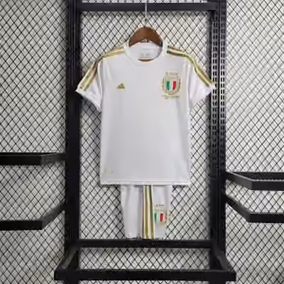 23-24 Kids Italy White Commemorative Edition Size 16-28