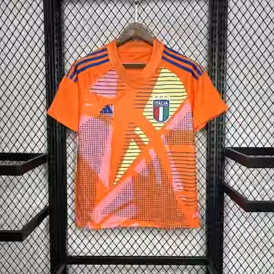 24-25 Italy Orange goalkeeper jersey