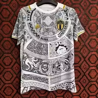 2024 Italy Souvenir white special edition jersey