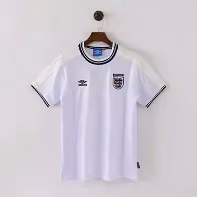 2000 England Home Jersey S-2XL