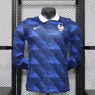 2026 France Home Long Sleeve Jersey ( Player Version)