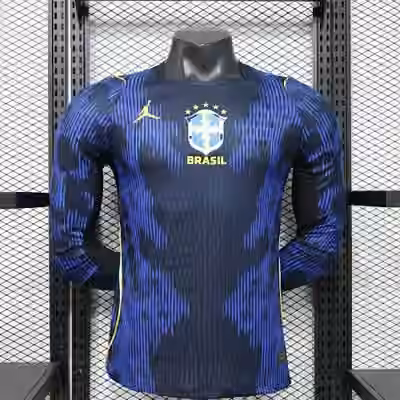 2026 Brazil Away Long Sleeve Jersey（Player Version）