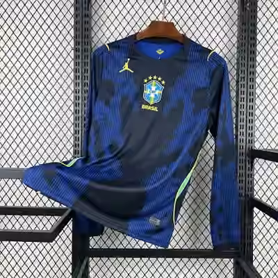 2026 Brazil Away Long Sleeve Jersey