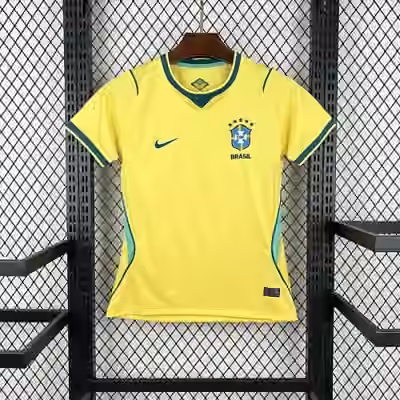 (Womens) 2026 Brazil Home Jersey