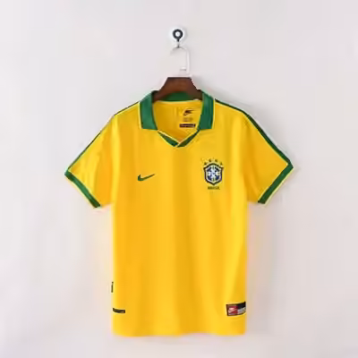 1997 Brazil Home Jersey（Retro）