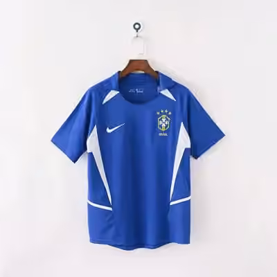 2002 Brazil Away Jersey（Retro）