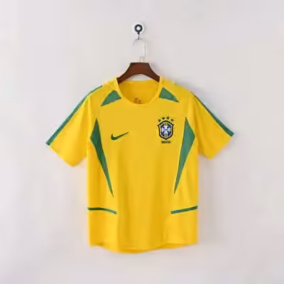 2002 Brazil Home Jersey（Retro）