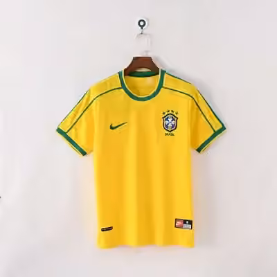 1998 Brazil Home Jersey（Retro）