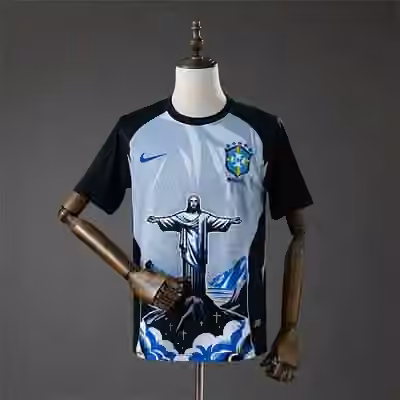 2026 Brazil  Christ the Savior - Gray Jersey