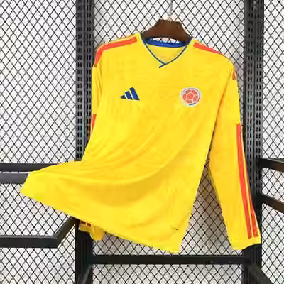 2026 Colombia Home Long Sleeve Jersey