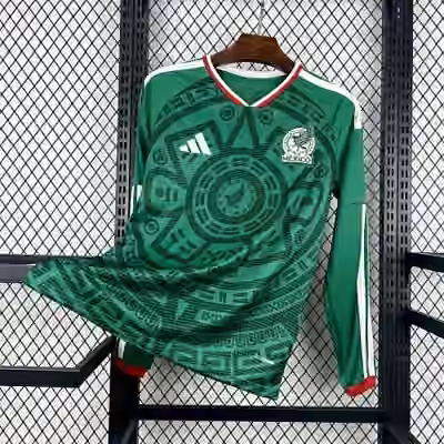 2026 Mexico Home Long Sleeve Jersey S-4XL