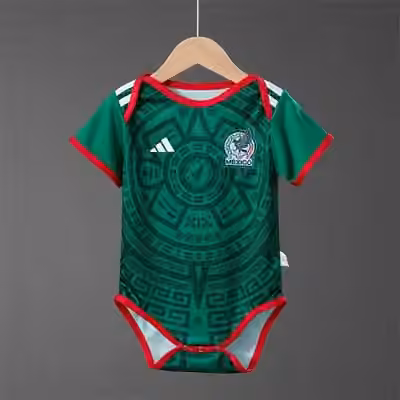 2026 Mexico Baby Home Jersey size 9/12