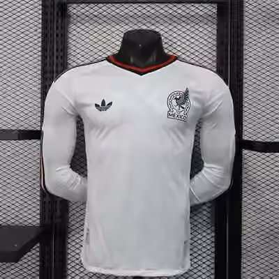 2026 Mexico Away Long Sleeve Jersey （Player Version）S-3XL