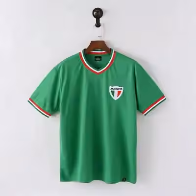 1970 Mexico Home Jersey（Retro）S-2XL
