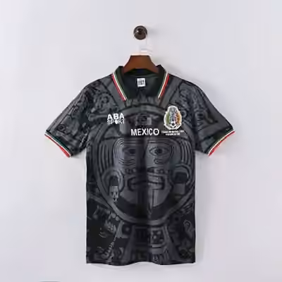 1998 Mexico Third Away Jersey（Retro）S-2XL