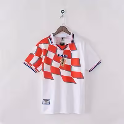 1998 Croatia Home Jersey （Retro）S-XXL