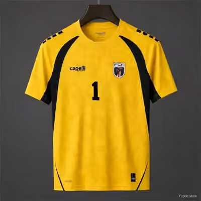 2026 Cape Verde Yellow Goalkeeper Vozinha Jersey S-4XL