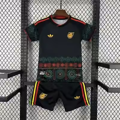 2026 Jamaica x Bob Marley Away Jersey Kids Kit Size 16-28